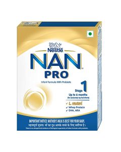 Nestle Nan Pro Infant Formula-Pack-Up to 6 Months (stage 1)