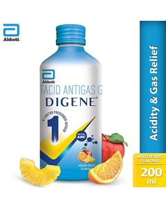 Digene Acidity & Gas Relief Gel Mint Flavour, 200 ml