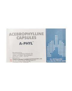 A Phyl 100mg Strip Of 10 Capsules
