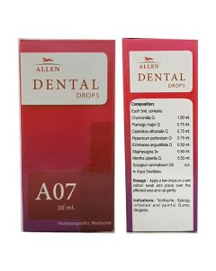 Allen A07 Dental Drops 30 ml