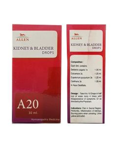 Allen A20 Kidney and Bladder Drops 30 ml