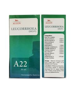 Allen A22 Leucorrhoea Drops 30 ml