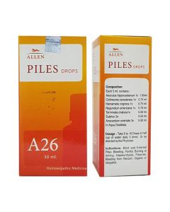 Allen A26 Piles Drops 30 ml