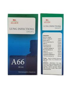 Allen A66 Lung Infections Drops 30 ml