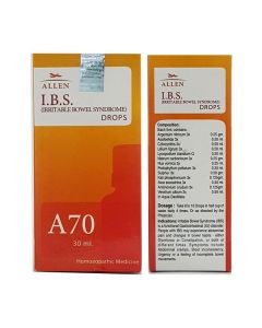 Allen A70 I.B.S.(Irritable Bowel Syndrome) Drops 30 ml