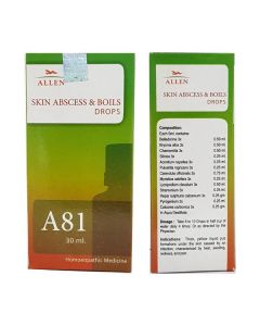Allen A81 Skin Abscess and Boils Drops 30 ml