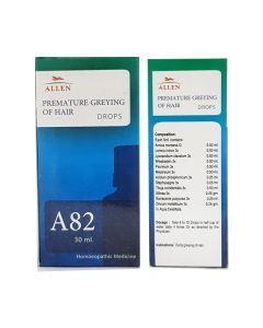Allen A82 Premature Greying Of Hair Drops 30 ml
