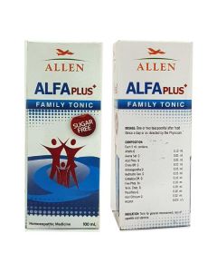 Allen Alfa Plus Sugar Free Family Tonic 100 ml
