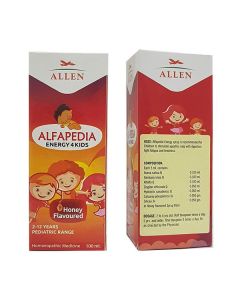 Allen Alfapedia Energy 4Kids Syrup 100 ml
