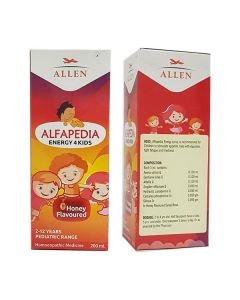 Allen Alfapedia Energy 4Kids Syrup 200 ml
