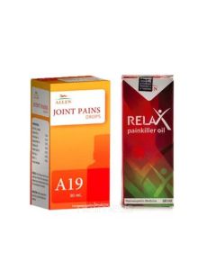 Allen Joint Care Combo Pack (A19 + Relax Pain Killer Oil)