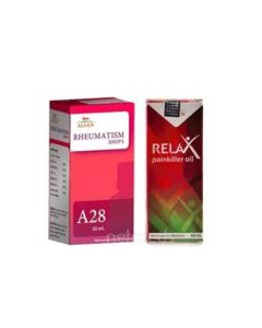 Allen Joint Care Combo Pack (A28 + Relax Pain Killer Oil)