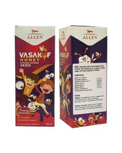 Allen Vasakof Honey Cough 4Kids Syrup 100 ml