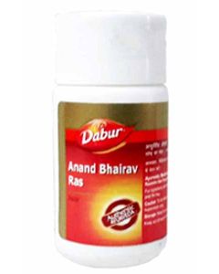 Dabur Anand Bhairava Ras Jwar 120 Tabs