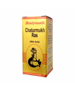 Baidyanath Chaturmukh Ras With Gold Tablet 10's