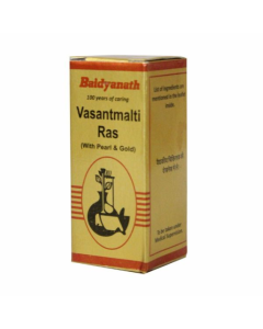 Baidyanath Vasant Malti Ras With Gold Tablet 10's