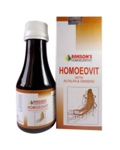 Bakson's Homoeovit With Alfalfa And Ginseng Syrup 115 ml