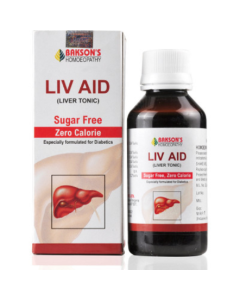 Bakson's Liv Aid Sugar Free And Zero Calories Syrup 115 ml