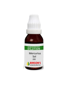 Bakson's Mercurius Sol 200 CH Liquid 30 ml
