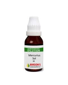 Bakson's Mercurius Sol 30 CH Liquid 30 ml
