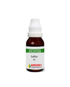 Bakson's Sulfur 30 CH Liquid 30 ml