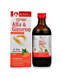 Bjain Omeo Alfa Ginseng Sugar Free Syrup 200 ml