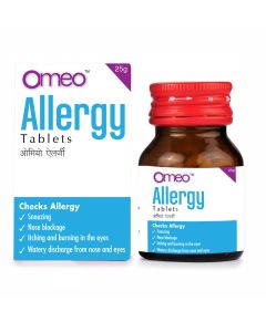 Bjain Omeo Allergy Tablet 25 gm