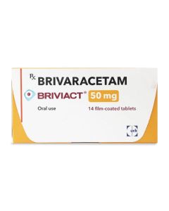 Briviact 50mg Tablets 14'S