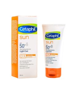 Cetaphil Sun SPF 50 Face and Body Light Gel - Sensitive Skin 50 ml