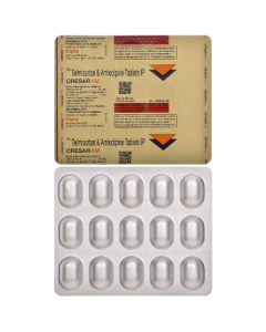 Cresar Am 40mg Strip Of 15 Tablets