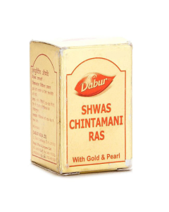 Dabur Shwas Chintamani Ras With Gold & Pearl Tablet 30's
