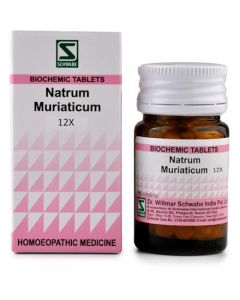 Dr. Willmar Schwabe Natrum Muriaticum 12X Tablet 20 gm