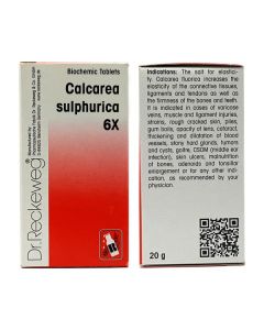 Dr. Reckeweg Calcarea Sulphurica 6X Tablet 20 gm