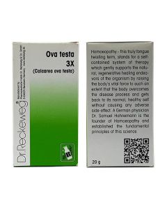 Dr. Reckeweg Ova Testa 3X Tablet 20 gm