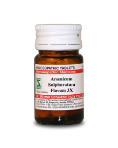 Dr. Willmar Schwabe Arsenicum Sulphuratum Flavum 3X Tablet 20 gm