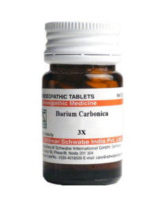 Dr. Willmar Schwabe Baryta Carbonica (Barium Carb) 3X Tablet 20 gm