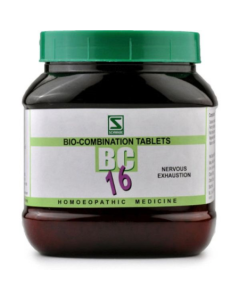 Dr. Willmar Schwabe Biocombination No.16 Tablet 550 gm