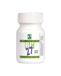 Dr. Willmar Schwabe Biocombination No.27 Tablet 20 gm