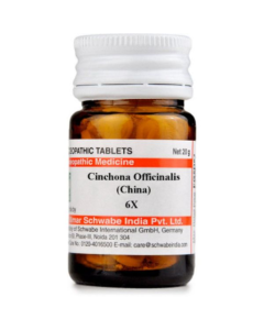 Dr. Willmar Schwabe Cinchona Officinalis (China) 6X Tablet 20 gm