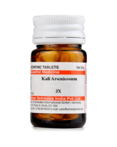 Dr. Willmar Schwabe kali Arsenicosum (Kalium Arsen) 3X Tablet 20 gm