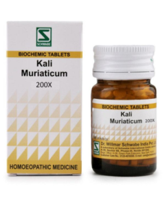 Dr. Willmar Schwabe Kali Muriaticum 200X Tablet 20 gm