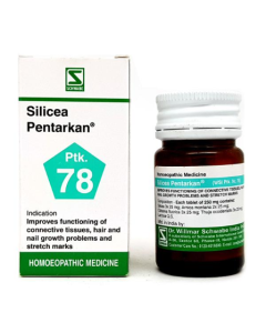 Dr. Willmar Schwabe Silicea Pentarkan (PTK 78)Tablet 20 gm