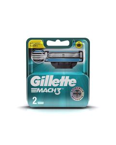 Gillette Mach 3 Manual Shaving Razor Blades - 2s Pack (Cartridge)