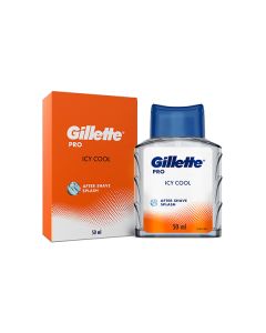 Gillette PRO AFTER SHAVE SPLASH ICY COOL White