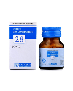 Lord's Bio-Combination No 28 Tablet 25 gm