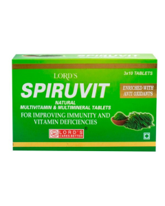 Lord's Spiruvit Tablet (Pack of 3 x 10's) 1's