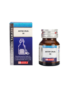 Lord's Trituration Antim Crud 3X Tablet 25 gm
