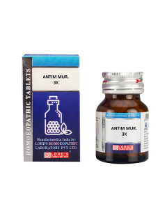 Lord's Trituration Antim Mur 3X Tablet 25 gm