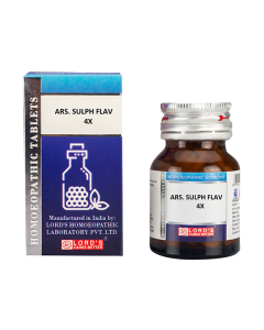 Lord's Trituration Ars Sulph Flav 4X Tablet 25 gm