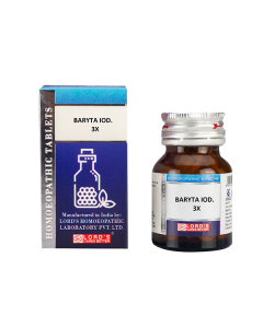 Lord's Trituration Baryta Iod 3X Tablet 25 gm